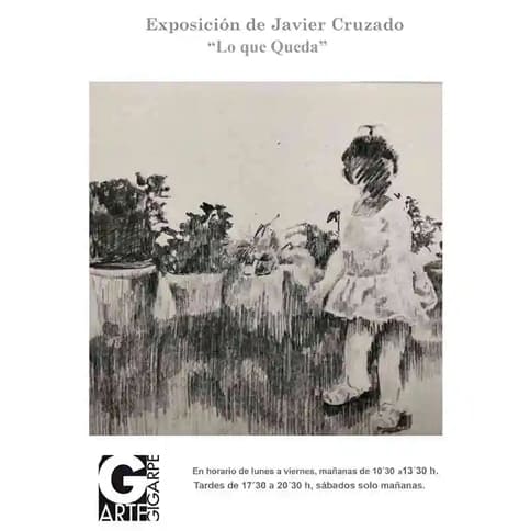 portada de exposición de javier cruzado